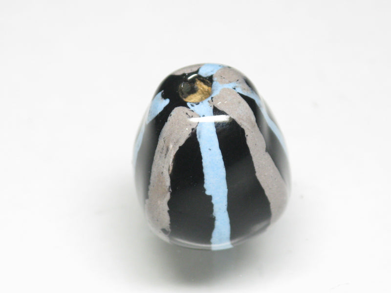 TOKO-BEADS KZ200-23 Kenyan ceramic bead 14mm KZ200-23 ケニアセラミックビーズ 14mm Asian bead & African bead  Handmade,Lampeork,bead,asia,india,ethnic,parts,accessory,beads とんぼ玉,ビーズ,トンボ玉,アジア,インド,エスニック,手作り,パーツ,アクセサリー