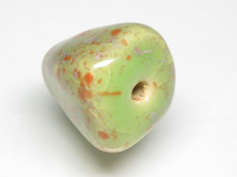 TOKO-BEADS KZ200-25 Kenyan ceramic bead 18mm KZ200-25 ケニアセラミックビーズ 18mmLoose Kazuri カズリビーズ Asian bead & African bead  Handmade,Lampeork,bead,asia,india,ethnic,parts,accessory,beads とんぼ玉,ビーズ,トンボ玉,アジア,インド,エスニック,手作り,パーツ,アクセサリー