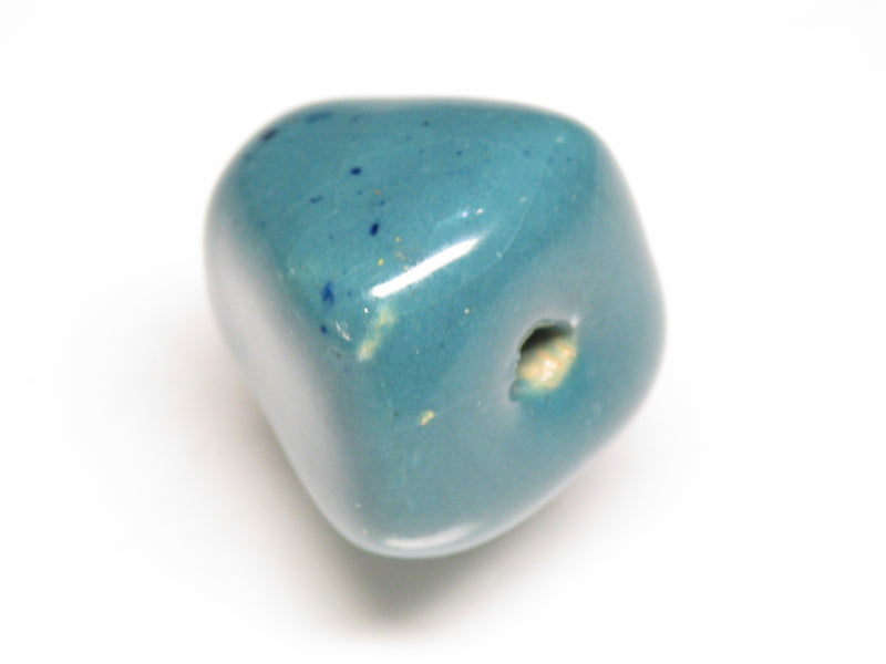 TOKO-BEADS KZ200-26 Kenyan ceramic bead 18mm KZ200-26 ケニアセラミックビーズ 18mmLoose Kazuri カズリビーズ Asian bead & African bead  Handmade,Lampeork,bead,asia,india,ethnic,parts,accessory,beads とんぼ玉,ビーズ,トンボ玉,アジア,インド,エスニック,手作り,パーツ,アクセサリー