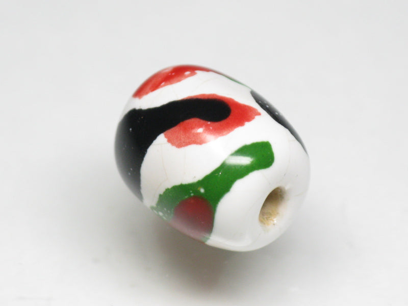 TOKO-BEADS KZ200-28 Kenyan ceramic bead 11mm KZ200-28 ケニアセラミックビーズ 11mmLoose Kazuri カズリビーズ Asian bead & African bead  Handmade,Lampeork,bead,asia,india,ethnic,parts,accessory,beads とんぼ玉,ビーズ,トンボ玉,アジア,インド,エスニック,手作り,パーツ,アクセサリー