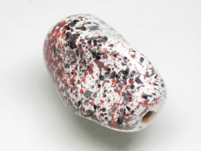 TOKO-BEADS KZ200-34 Kenyan ceramic bead 15mm KZ200-34 ケニアセラミックビーズ 15mmLoose Kazuri カズリビーズ Asian bead & African bead  Handmade,Lampeork,bead,asia,india,ethnic,parts,accessory,beads とんぼ玉,ビーズ,トンボ玉,アジア,インド,エスニック,手作り,パーツ,アクセサリー