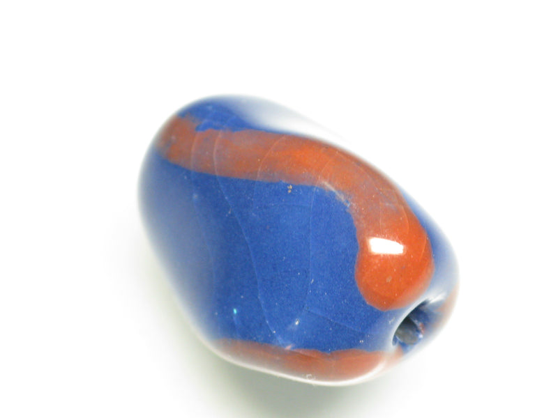 TOKO-BEADS KZ200-36 Kenyan ceramic bead 13mm KZ200-36 ケニアセラミックビーズ 13mmLoose Kazuri カズリビーズ Asian bead & African bead  Handmade,Lampeork,bead,asia,india,ethnic,parts,accessory,beads とんぼ玉,ビーズ,トンボ玉,アジア,インド,エスニック,手作り,パーツ,アクセサリー
