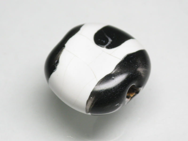 TOKO-BEADS KZ203-01 Kenyan ceramic bead 17mm KZ203-01 Kazuri ケニアセラミックビーズ 17mm Asian bead & African bead  Handmade,Lampeork,bead,asia,india,ethnic,parts,accessory,beads とんぼ玉,ビーズ,トンボ玉,アジア,インド,エスニック,手作り,パーツ,アクセサリー