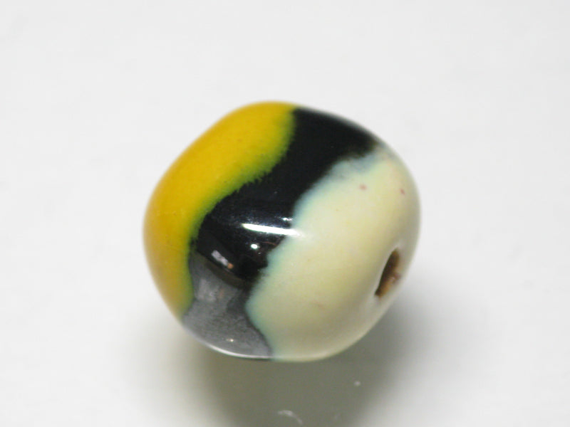 TOKO-BEADS KZ204-07 Kenyan ceramic bead 15~16mm KZ204-07 ケニアセラミックビーズ 15~16mmKazuri カズリビーズ Asian bead & African bead  Handmade,Lampeork,bead,asia,india,ethnic,parts,accessory,beads とんぼ玉,ビーズ,トンボ玉,アジア,インド,エスニック,手作り,パーツ,アクセサリー