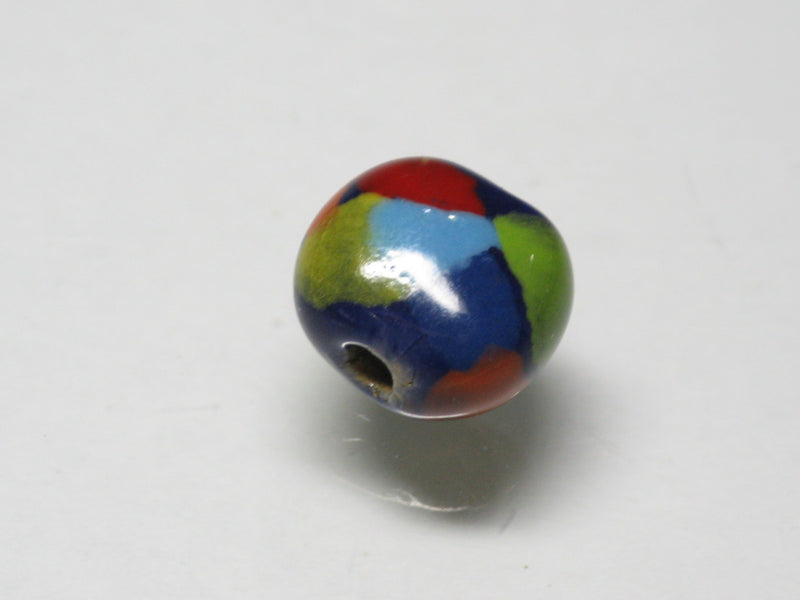 TOKO-BEADS KZ205-01 Kenyan ceramic bead 11mm KZ205-01 ケニアセラミックビーズ 11mmKazuri カズリビーズ Asian bead & African bead  Handmade,Lampeork,bead,asia,india,ethnic,parts,accessory,beads とんぼ玉,ビーズ,トンボ玉,アジア,インド,エスニック,手作り,パーツ,アクセサリー