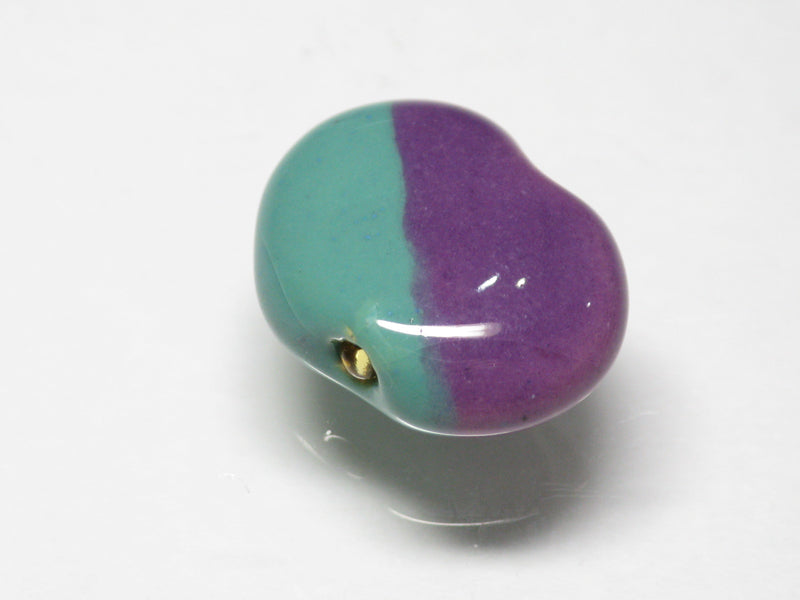 TOKO-BEADS KZ206-02 Kenyan ceramic bead 17mm KZ206-02 ケニアセラミックビーズ 17mmKazuri カズリビーズ Asian bead & African bead  Handmade,Lampeork,bead,asia,india,ethnic,parts,accessory,beads とんぼ玉,ビーズ,トンボ玉,アジア,インド,エスニック,手作り,パーツ,アクセサリー
