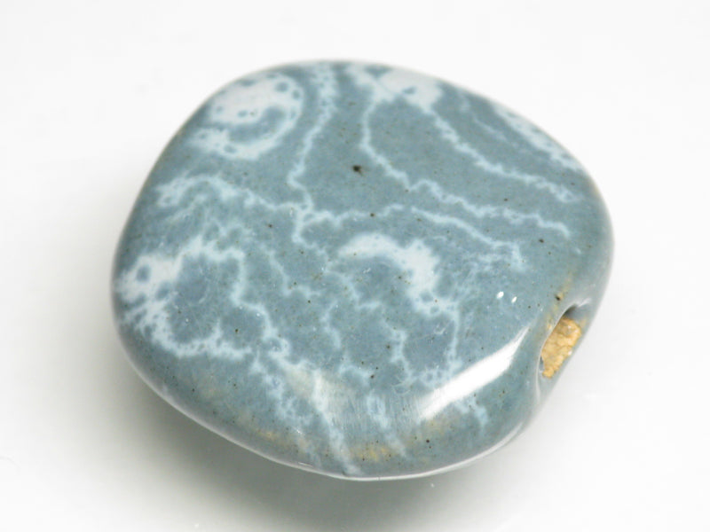 TOKO-BEADS KZ211-07 Kenyan ceramic bead 21mm KZ211-07 ケニアセラミックビーズ 21mmKazuri カズリビーズ Asian bead & African bead  Handmade,Lampeork,bead,asia,india,ethnic,parts,accessory,beads とんぼ玉,ビーズ,トンボ玉,アジア,インド,エスニック,手作り,パーツ,アクセサリー