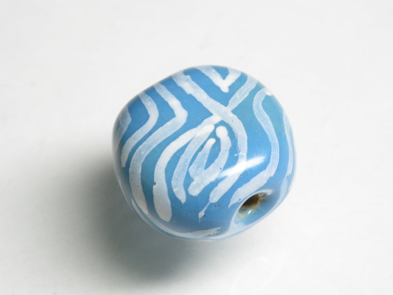 TOKO-BEADS KZ214-02 Kenyan ceramic bead 15mm KZ214-02 Kazuri ケニアセラミックビーズ 15mm Asian bead & African bead  Handmade,Lampeork,bead,asia,india,ethnic,parts,accessory,beads とんぼ玉,ビーズ,トンボ玉,アジア,インド,エスニック,手作り,パーツ,アクセサリー