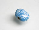 TOKO-BEADS KZ217-01 Kenyan ceramic bead 13mm KZ217-01 ケニアセラミックビーズ 13mmKazuri カズリビーズ Asian bead & African bead  Handmade,Lampeork,bead,asia,india,ethnic,parts,accessory,beads とんぼ玉,ビーズ,トンボ玉,アジア,インド,エスニック,手作り,パーツ,アクセサリー