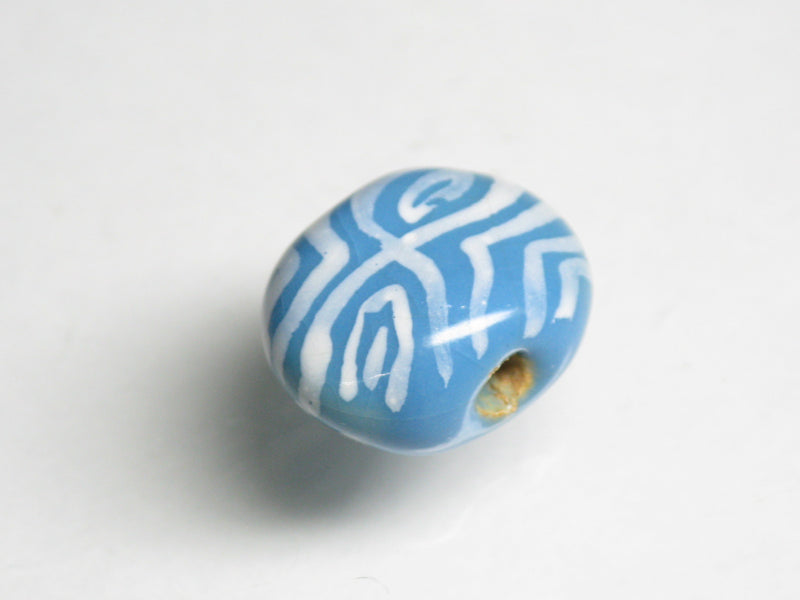 TOKO-BEADS KZ217-02 Kenyan ceramic bead 14mm KZ217-02 Kazuri ケニアセラミックビーズ 14mm Asian bead & African bead  Handmade,Lampeork,bead,asia,india,ethnic,parts,accessory,beads とんぼ玉,ビーズ,トンボ玉,アジア,インド,エスニック,手作り,パーツ,アクセサリー