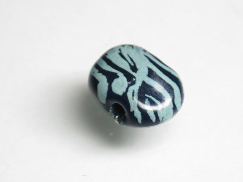 TOKO-BEADS KZ217-03 Kenyan ceramic bead 13mm KZ217-03 ケニアセラミックビーズ 13mm Asian bead & African bead  Handmade,Lampeork,bead,asia,india,ethnic,parts,accessory,beads とんぼ玉,ビーズ,トンボ玉,アジア,インド,エスニック,手作り,パーツ,アクセサリー