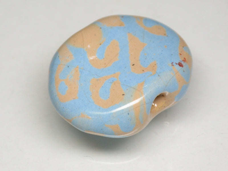 TOKO-BEADS KZ221-06 Kenyan ceramic bead 22mm KZ221-06 ケニアセラミックビーズ 22mmKazuri カズリビーズ Asian bead & African bead  Handmade,Lampeork,bead,asia,india,ethnic,parts,accessory,beads とんぼ玉,ビーズ,トンボ玉,アジア,インド,エスニック,手作り,パーツ,アクセサリー