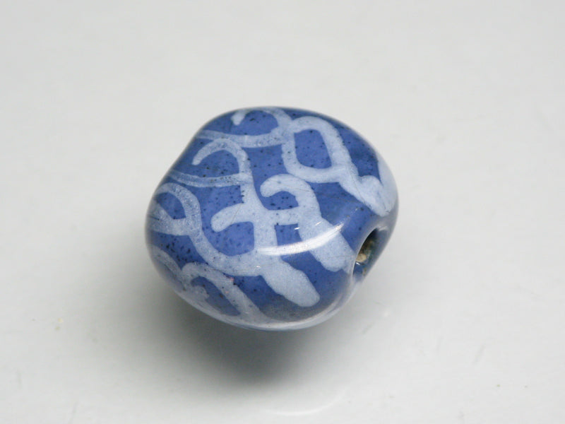 TOKO-BEADS KZ224-03 Kenyan ceramic bead 15mm KZ224-03 Kazuri ケニアセラミックビーズ 15mm Asian bead & African bead  Handmade,Lampeork,bead,asia,india,ethnic,parts,accessory,beads とんぼ玉,ビーズ,トンボ玉,アジア,インド,エスニック,手作り,パーツ,アクセサリー