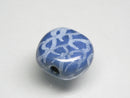 TOKO-BEADS KZ224-03 Kenyan ceramic bead 15mm KZ224-03 ケニアセラミックビーズ 15mmKazuri カズリビーズ Asian bead & African bead  Handmade,Lampeork,bead,asia,india,ethnic,parts,accessory,beads とんぼ玉,ビーズ,トンボ玉,アジア,インド,エスニック,手作り,パーツ,アクセサリー