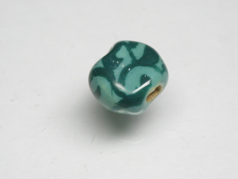 TOKO-BEADS KZ225-02 Kenyan ceramic bead 11mm KZ225-02 Kazuri ケニアセラミックビーズ 11mm Asian bead & African bead  Handmade,Lampeork,bead,asia,india,ethnic,parts,accessory,beads とんぼ玉,ビーズ,トンボ玉,アジア,インド,エスニック,手作り,パーツ,アクセサリー