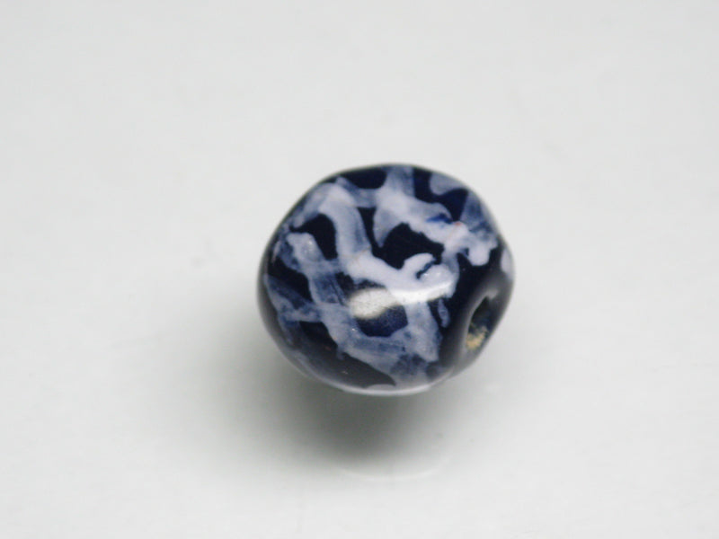 TOKO-BEADS KZ225-03 Kenyan ceramic bead 11mm KZ225-03 Kazuri ケニアセラミックビーズ 11mm Asian bead & African bead  Handmade,Lampeork,bead,asia,india,ethnic,parts,accessory,beads とんぼ玉,ビーズ,トンボ玉,アジア,インド,エスニック,手作り,パーツ,アクセサリー