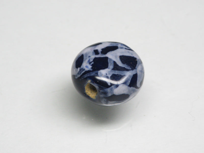 TOKO-BEADS KZ225-03 Kenyan ceramic bead 11mm KZ225-03 ケニアセラミックビーズ 11mm Asian bead & African bead  Handmade,Lampeork,bead,asia,india,ethnic,parts,accessory,beads とんぼ玉,ビーズ,トンボ玉,アジア,インド,エスニック,手作り,パーツ,アクセサリー