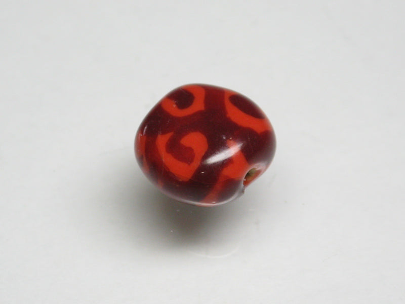 TOKO-BEADS KZ225-04 Kenyan ceramic bead 11mm KZ225-04 Kazuri ケニアセラミックビーズ 11mm Asian bead & African bead  Handmade,Lampeork,bead,asia,india,ethnic,parts,accessory,beads とんぼ玉,ビーズ,トンボ玉,アジア,インド,エスニック,手作り,パーツ,アクセサリー