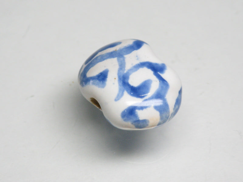 TOKO-BEADS KZ226-01 Kenyan ceramic bead 17~18mm KZ226-01 ケニアセラミックビーズ 17~18mm Asian bead & African bead  Handmade,Lampeork,bead,asia,india,ethnic,parts,accessory,beads とんぼ玉,ビーズ,トンボ玉,アジア,インド,エスニック,手作り,パーツ,アクセサリー
