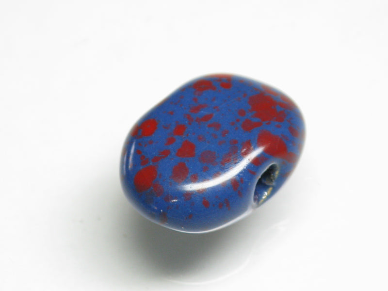 TOKO-BEADS KZ226-02 Kenyan ceramic bead 17~18mm KZ226-02 Kazuri ケニアセラミックビーズ 17~18mm Asian bead & African bead  Handmade,Lampeork,bead,asia,india,ethnic,parts,accessory,beads とんぼ玉,ビーズ,トンボ玉,アジア,インド,エスニック,手作り,パーツ,アクセサリー