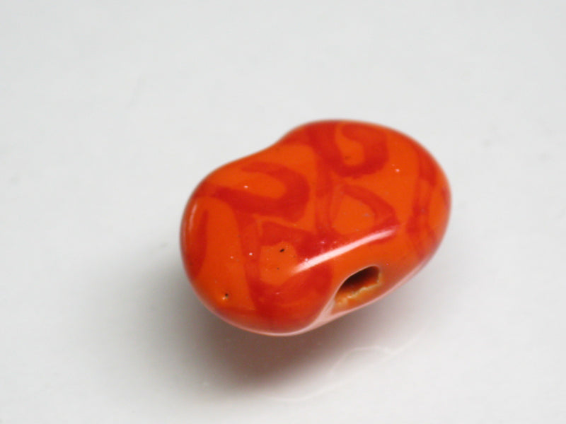 TOKO-BEADS KZ226-03 Kenyan ceramic bead 17~18mm KZ226-03 Kazuri ケニアセラミックビーズ 17~18mm Asian bead & African bead  Handmade,Lampeork,bead,asia,india,ethnic,parts,accessory,beads とんぼ玉,ビーズ,トンボ玉,アジア,インド,エスニック,手作り,パーツ,アクセサリー