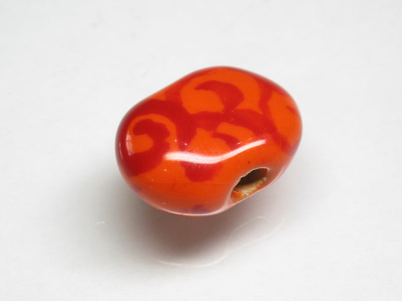 TOKO-BEADS KZ226-04 Kenyan ceramic bead 17~18mm KZ226-04 Kazuri ケニアセラミックビーズ 17~18mm Asian bead & African bead  Handmade,Lampeork,bead,asia,india,ethnic,parts,accessory,beads とんぼ玉,ビーズ,トンボ玉,アジア,インド,エスニック,手作り,パーツ,アクセサリー
