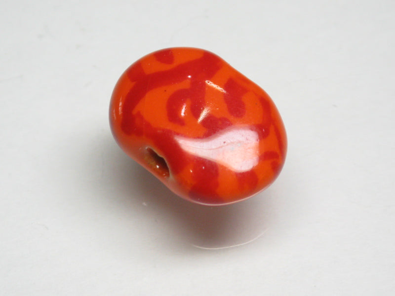 TOKO-BEADS KZ226-04 Kenyan ceramic bead 17~18mm KZ226-04 ケニアセラミックビーズ 17~18mm Asian bead & African bead  Handmade,Lampeork,bead,asia,india,ethnic,parts,accessory,beads とんぼ玉,ビーズ,トンボ玉,アジア,インド,エスニック,手作り,パーツ,アクセサリー