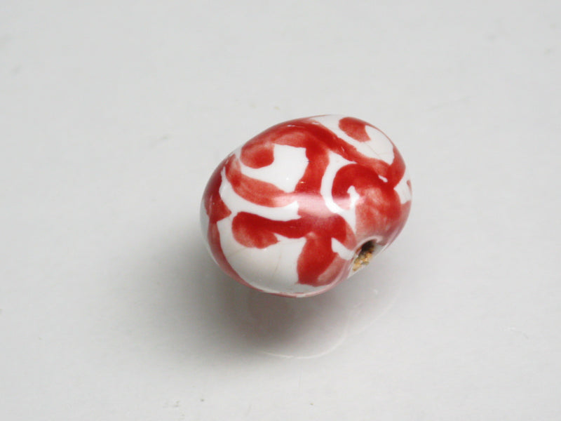 TOKO-BEADS KZ227-01 Kenyan ceramic bead 13~14mm KZ227-01 Kazuri ケニアセラミックビーズ 13~14mm Asian bead & African bead  Handmade,Lampeork,bead,asia,india,ethnic,parts,accessory,beads とんぼ玉,ビーズ,トンボ玉,アジア,インド,エスニック,手作り,パーツ,アクセサリー