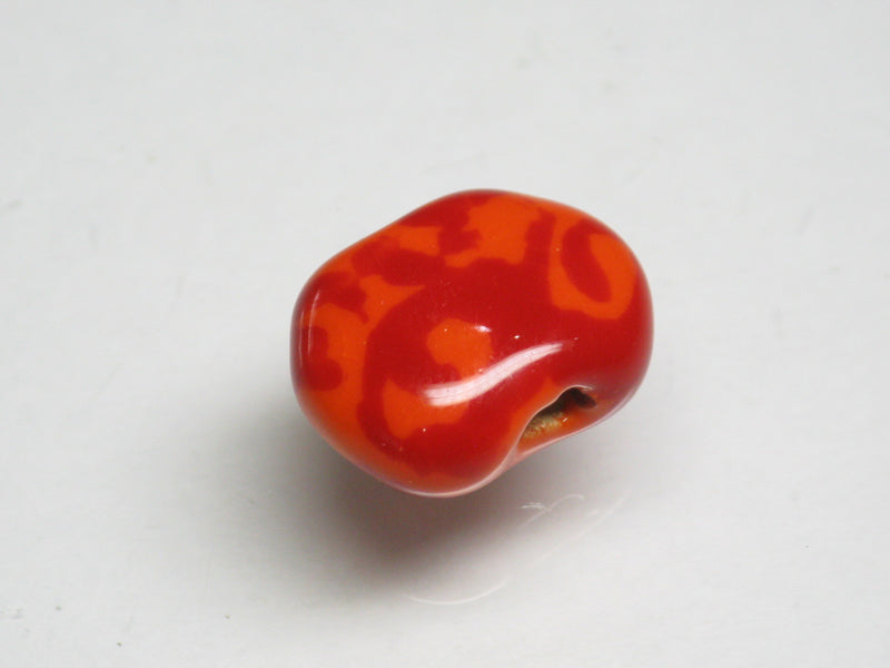 TOKO-BEADS KZ227-03 Kenyan ceramic bead 13~14mm KZ227-03 Kazuri ケニアセラミックビーズ 13~14mm Asian bead & African bead  Handmade,Lampeork,bead,asia,india,ethnic,parts,accessory,beads とんぼ玉,ビーズ,トンボ玉,アジア,インド,エスニック,手作り,パーツ,アクセサリー