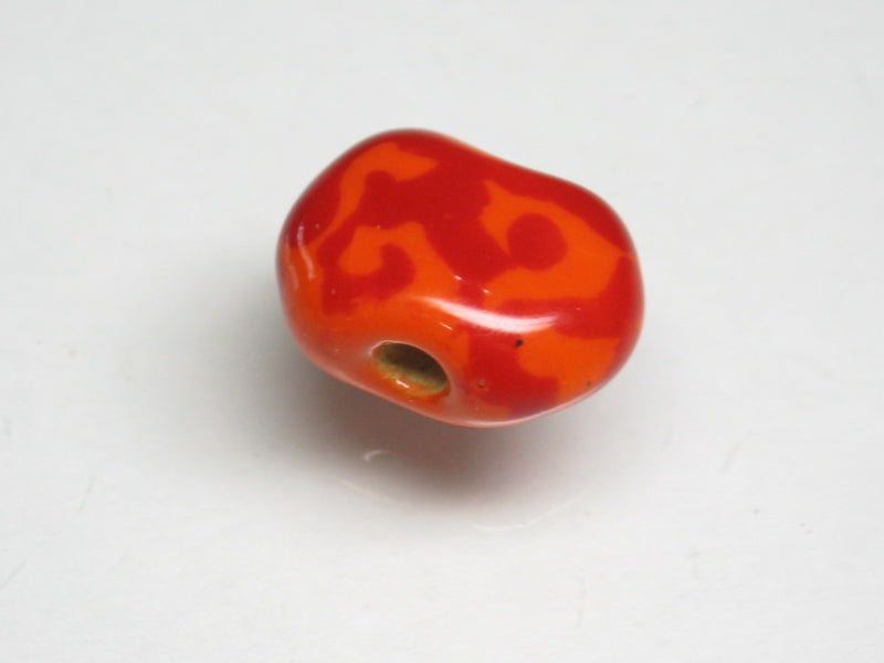 TOKO-BEADS KZ227-03 Kenyan ceramic bead 13~14mm KZ227-03 ケニアセラミックビーズ 13~14mm Asian bead & African bead  Handmade,Lampeork,bead,asia,india,ethnic,parts,accessory,beads とんぼ玉,ビーズ,トンボ玉,アジア,インド,エスニック,手作り,パーツ,アクセサリー
