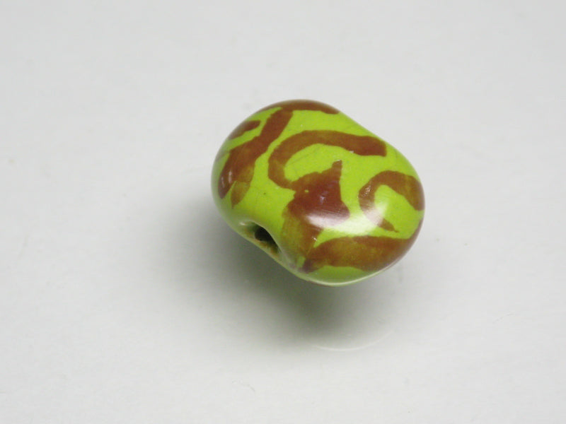 TOKO-BEADS KZ227-04 Kenyan ceramic bead 13~14mm KZ227-04 ケニアセラミックビーズ 13~14mm Asian bead & African bead  Handmade,Lampeork,bead,asia,india,ethnic,parts,accessory,beads とんぼ玉,ビーズ,トンボ玉,アジア,インド,エスニック,手作り,パーツ,アクセサリー