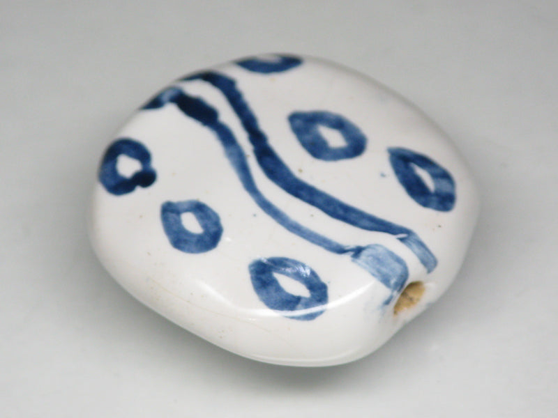 TOKO-BEADS KZ231-05 Kenyan ceramic bead 23mm KZ231-05 ケニアセラミックビーズ 23mmKazuri カズリビーズ Asian bead & African bead  Handmade,Lampeork,bead,asia,india,ethnic,parts,accessory,beads とんぼ玉,ビーズ,トンボ玉,アジア,インド,エスニック,手作り,パーツ,アクセサリー