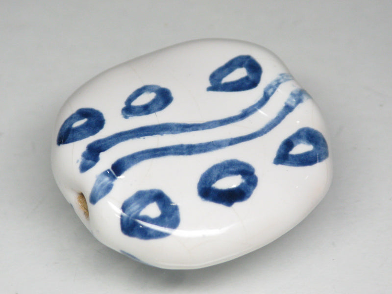 TOKO-BEADS KZ231-05 Kenyan ceramic bead 23mm KZ231-05 ケニアセラミックビーズ 23mmKazuri カズリビーズ Asian bead & African bead  Handmade,Lampeork,bead,asia,india,ethnic,parts,accessory,beads とんぼ玉,ビーズ,トンボ玉,アジア,インド,エスニック,手作り,パーツ,アクセサリー