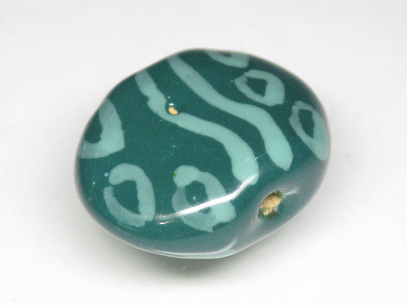 TOKO-BEADS KZ231-08 Kenyan ceramic bead 23mm KZ231-08 ケニアセラミックビーズ 23mmKazuri カズリビーズ Asian bead & African bead  Handmade,Lampeork,bead,asia,india,ethnic,parts,accessory,beads とんぼ玉,ビーズ,トンボ玉,アジア,インド,エスニック,手作り,パーツ,アクセサリー