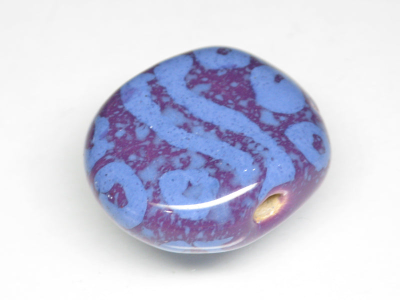 TOKO-BEADS KZ231-11 Kenyan ceramic bead 21mm KZ231-11 ケニアセラミックビーズ 21mmKazuri カズリビーズ Asian bead & African bead  Handmade,Lampeork,bead,asia,india,ethnic,parts,accessory,beads とんぼ玉,ビーズ,トンボ玉,アジア,インド,エスニック,手作り,パーツ,アクセサリー
