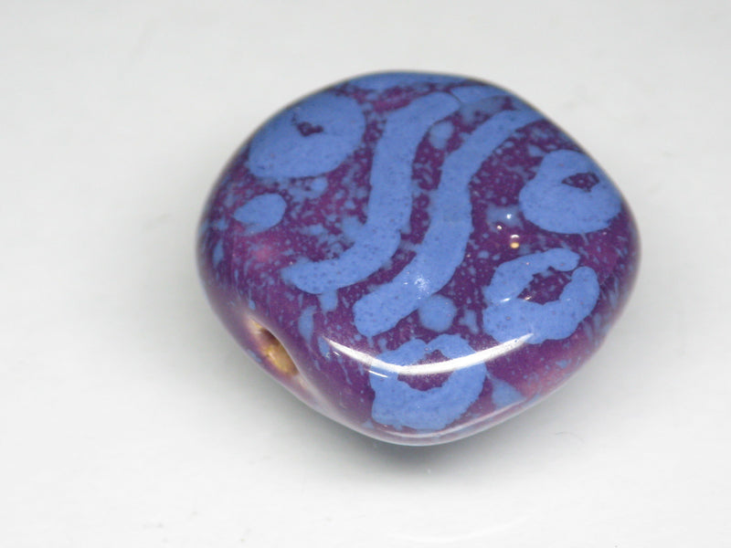 TOKO-BEADS KZ231-11 Kenyan ceramic bead 21mm KZ231-11 ケニアセラミックビーズ 21mmKazuri カズリビーズ Asian bead & African bead  Handmade,Lampeork,bead,asia,india,ethnic,parts,accessory,beads とんぼ玉,ビーズ,トンボ玉,アジア,インド,エスニック,手作り,パーツ,アクセサリー