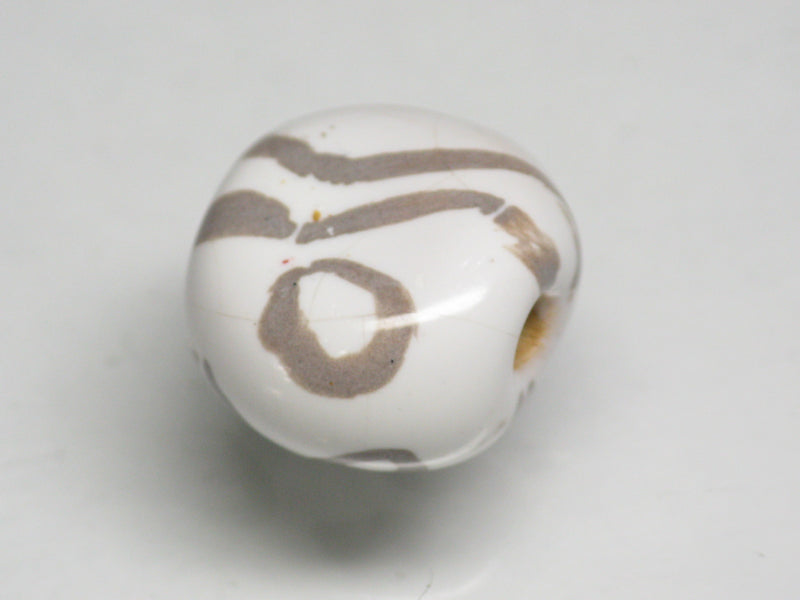 TOKO-BEADS KZ234-01 Kenyan ceramic bead 15~16mm KZ234-01 ケニアセラミックビーズ 15~16mmKazuri カズリビーズ Asian bead & African bead  Handmade,Lampeork,bead,asia,india,ethnic,parts,accessory,beads とんぼ玉,ビーズ,トンボ玉,アジア,インド,エスニック,手作り,パーツ,アクセサリー