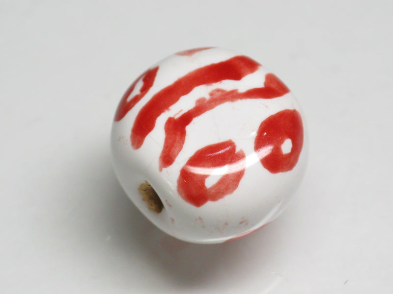 TOKO-BEADS KZ234-02 Kenyan ceramic bead 15~16mm KZ234-02 ケニアセラミックビーズ 15~16mmKazuri カズリビーズ Asian bead & African bead  Handmade,Lampeork,bead,asia,india,ethnic,parts,accessory,beads とんぼ玉,ビーズ,トンボ玉,アジア,インド,エスニック,手作り,パーツ,アクセサリー