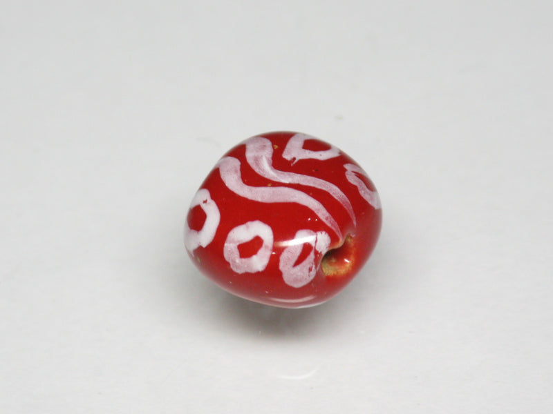 TOKO-BEADS KZ235-07 Kenyan ceramic bead 10mm KZ235-07 ケニアセラミックビーズ 10mmKazuri カズリビーズ Asian bead & African bead  Handmade,Lampeork,bead,asia,india,ethnic,parts,accessory,beads とんぼ玉,ビーズ,トンボ玉,アジア,インド,エスニック,手作り,パーツ,アクセサリー