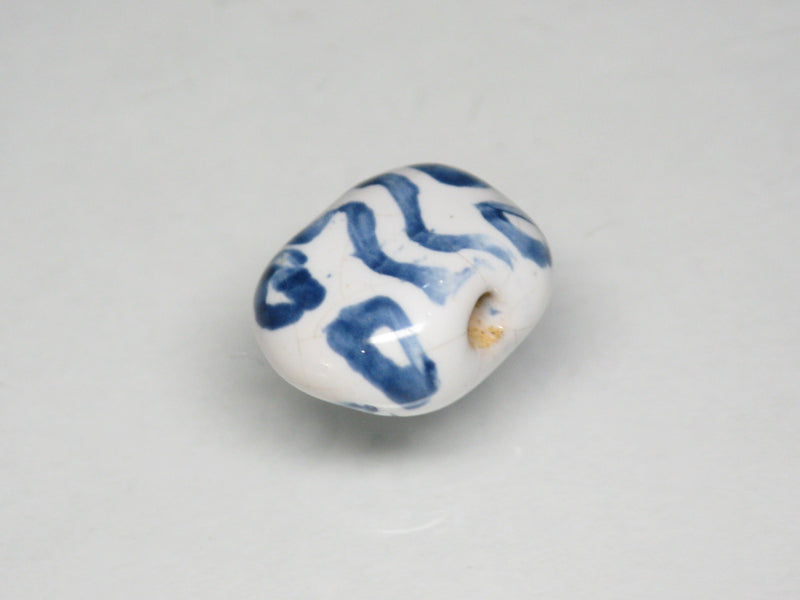 TOKO-BEADS KZ237-01 Kenyan ceramic bead 13mm KZ237-01 ケニアセラミックビーズ 13mmKazuri カズリビーズ Asian bead & African bead  Handmade,Lampeork,bead,asia,india,ethnic,parts,accessory,beads とんぼ玉,ビーズ,トンボ玉,アジア,インド,エスニック,手作り,パーツ,アクセサリー