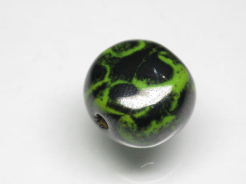TOKO-BEADS KZ244-01 Kenyan ceramic bead 15mm KZ244-01 ケニアセラミックビーズ 15mmKazuri カズリビーズ Asian bead & African bead  Handmade,Lampeork,bead,asia,india,ethnic,parts,accessory,beads とんぼ玉,ビーズ,トンボ玉,アジア,インド,エスニック,手作り,パーツ,アクセサリー
