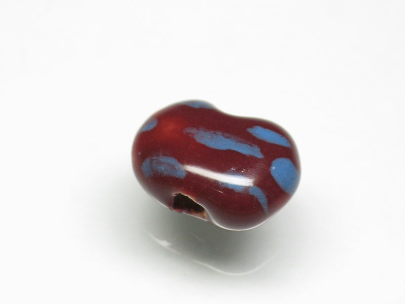 TOKO-BEADS KZ247-04 Kenyan ceramic bead 13mm KZ247-04 ケニアセラミックビーズ 13mmKazuri カズリビーズ Asian bead & African bead  Handmade,Lampeork,bead,asia,india,ethnic,parts,accessory,beads とんぼ玉,ビーズ,トンボ玉,アジア,インド,エスニック,手作り,パーツ,アクセサリー