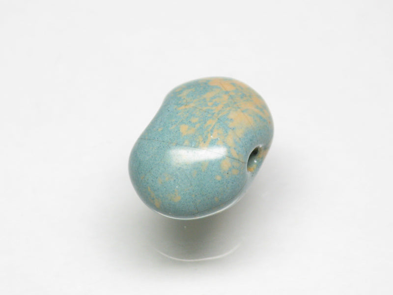 TOKO-BEADS KZ247-07 Kenyan ceramic bead 13mm KZ247-07 ケニアセラミックビーズ 13mmKazuri カズリビーズ Asian bead & African bead  Handmade,Lampeork,bead,asia,india,ethnic,parts,accessory,beads とんぼ玉,ビーズ,トンボ玉,アジア,インド,エスニック,手作り,パーツ,アクセサリー