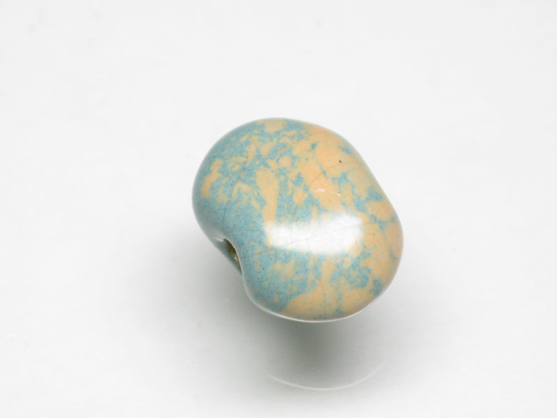 TOKO-BEADS KZ247-07 Kenyan ceramic bead 13mm KZ247-07 ケニアセラミックビーズ 13mmKazuri カズリビーズ Asian bead & African bead  Handmade,Lampeork,bead,asia,india,ethnic,parts,accessory,beads とんぼ玉,ビーズ,トンボ玉,アジア,インド,エスニック,手作り,パーツ,アクセサリー