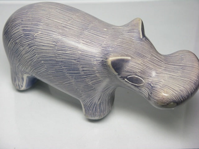 TOKO-BEADS KZ998-08 Kenya Soapstone Animals 111mm KZ998-08 ケニアソープストーン（かば） 111mmKazuri カズリビーズ Asian bead & African bead  Handmade,Lampeork,bead,asia,india,ethnic,parts,accessory,beads とんぼ玉,ビーズ,トンボ玉,アジア,インド,エスニック,手作り,パーツ,アクセサリー