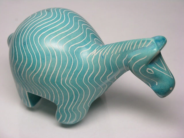 TOKO-BEADS KZ998-12 Kenya Soapstone Animals 88mm KZ998-12 ケニアソープストーン（しまうま） 88mmKazuri カズリビーズ Asian bead & African bead  Handmade,Lampeork,bead,asia,india,ethnic,parts,accessory,beads とんぼ玉,ビーズ,トンボ玉,アジア,インド,エスニック,手作り,パーツ,アクセサリー