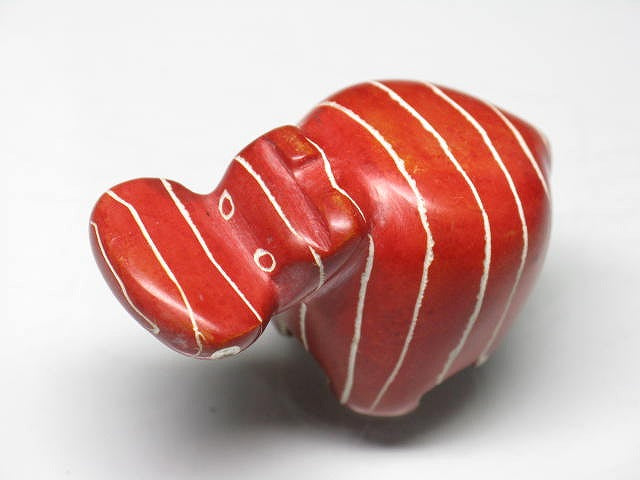 TOKO-BEADS KZ999-02 Kenya Soapstone Animals 43mm KZ999-02 ケニアソープストーン（かば） 43mmKazuri カズリビーズ Asian bead & African bead  Handmade,Lampeork,bead,asia,india,ethnic,parts,accessory,beads とんぼ玉,ビーズ,トンボ玉,アジア,インド,エスニック,手作り,パーツ,アクセサリー