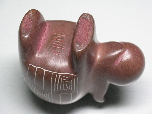 TOKO-BEADS KZ999-05 Kenya Soapstone Animals 65mm KZ999-05 ケニアソープストーン（かば） 65mmKazuri カズリビーズ Asian bead & African bead  Handmade,Lampeork,bead,asia,india,ethnic,parts,accessory,beads とんぼ玉,ビーズ,トンボ玉,アジア,インド,エスニック,手作り,パーツ,アクセサリー