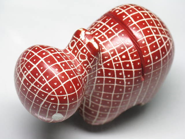 TOKO-BEADS KZ999-08 Kenya Soapstone Animals 62mm KZ999-08 ケニアソープストーン（かば） 62mmKazuri カズリビーズ Asian bead & African bead  Handmade,Lampeork,bead,asia,india,ethnic,parts,accessory,beads とんぼ玉,ビーズ,トンボ玉,アジア,インド,エスニック,手作り,パーツ,アクセサリー