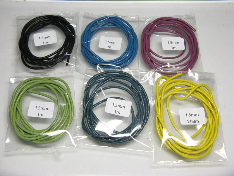 TOKO-BEADS LC999 Leather Cord(φ1/1.5/2.0)short 43pcs 0.5~2mm LC999 レザーコード(φ1/1.5/2.0)1m以下43本セット 0.5~2mm Asian bead & African bead  Handmade,Lampeork,bead,asia,india,ethnic,parts,accessory,beads とんぼ玉,ビーズ,トンボ玉,アジア,インド,エスニック,手作り,パーツ,アクセサリー